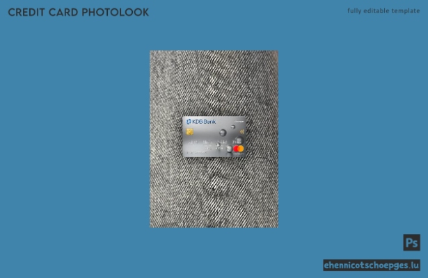 Südkorea KDB Bank Mastercard Platinum Fotolook Beispielvorschau